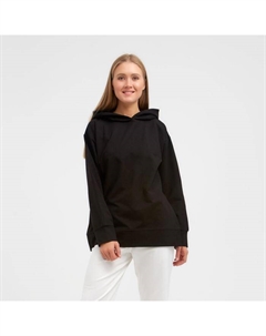 Толстовка женская : Casual Collection, чёрная, размер 52 Minaku