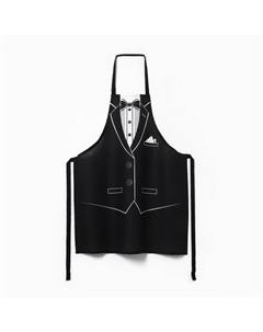 Фартук "" Джентельмен, 60х70 см, 100% хлопок, рогожка (сорт2) Доляна