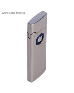 Зажигалка электронная, спираль, 2.5×8 см, хром, от USB Сима-ленд