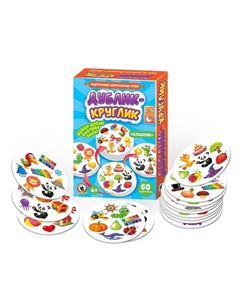 Настольная игра «Дублик-круглик. Классик», 60 карточек Русский стиль