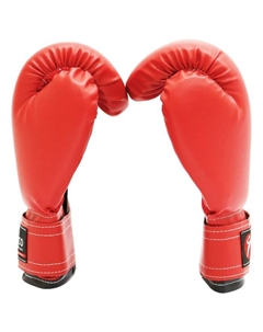 Перчатки боксёрские, красные, размер 10 oz Ruscosport