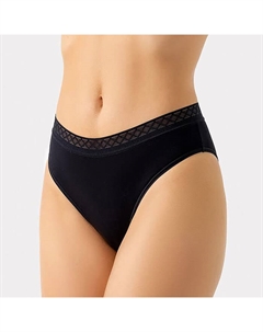 Трусы женские слипы, цвет черный, размер 46 (M) Mark formelle