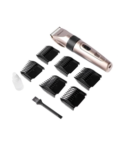 Машинка для стрижки Sakura SA-5180G, 3 Вт, 3-12 мм, 6 насадок, АКБ/220 В, серая Сакура