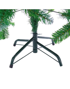 Искусственная ёлка с инеем «. Ягодка», 150 см, d нижнего яруса 95 см, 370 ПВХ веток на крючках Зимнее волшебство