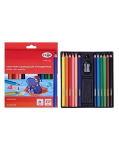 Карандаши 12 цветов "Мультики" Гамма