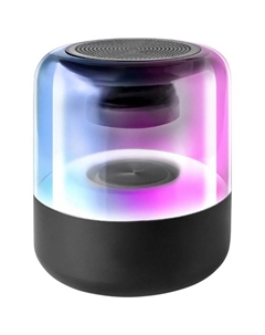 Портативная колонка Accesstyle TITAN BTL, 1200 мАч, 5 Вт, microSD, AUX, FM, подсветка черная