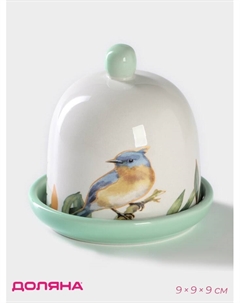 Лимонница «Флора и Фауна», 9×9 см, цвет белый Доляна