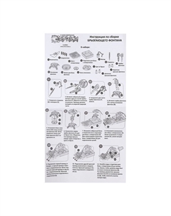Электронный конструктор «Фонтан», 19 элементов Эврики
