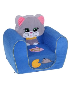 Мягкая игрушка - кресло «Кошечка» Кипрей