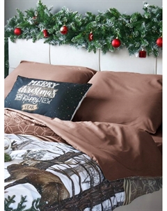 Постельное бельё евро «. Олени», поплин Этель