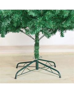 Искусственная ёлка «. Простая», 210 см, d ветки 6 см, d нижнего яруса 110 см, 900 ПВХ веток отгибаются Зимнее волшебство