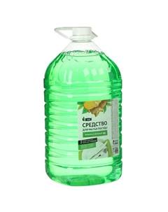 Средство для мытья посуды "Имбирь-Зелёный чай", 5 л Rain