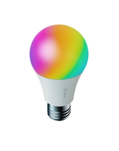 Умная лампа Sber A60 SBDV-00115, E27, 9 Вт, 806 Лм, Wi-Fi, цветная, регулировка