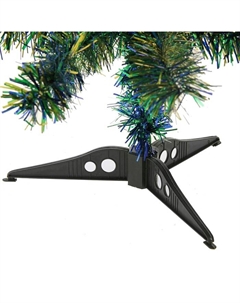 Искусственная ёлка цветная «. Радуга» синий, 90 см, d нижнего яруса 40 см, d иголок 6 см, 90 ПВХ веток отгибаются Зимнее волшебство