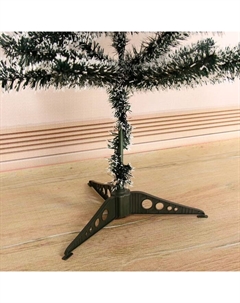 Искусственная ёлка с инеем «. Радуга», 120 см, d нижнего яруса 43 см, d иголок 6 см, 110 ПВХ веток отгибаются Зимнее волшебство