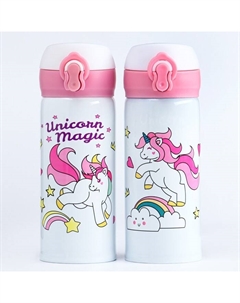 Термос, 300 мл, Compact "Милые единорожки", сохраняет тепло 10 ч, 6.5х17 см, микс Take it easy