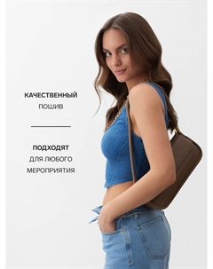 Корсет женский джинсовый, размер XS, синий Mist