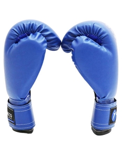 Перчатки боксёрские детские, синие, размер 4 oz Ruscosport