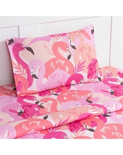 Постельное бельё 1.5-спальное «» Flamingo garden, бязь Этель