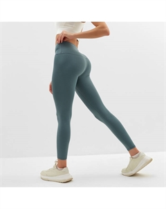 Легинсы спортивные женские : SPORTLY, зелёные, размер 44 Minaku