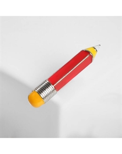 Брошь «Карандаш», цветная в серебре Qf