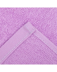 Салфетки махровые «. С 8 Марта», 4 шт., 30×30 см, 100% хлопок, фиолетовые/жёлтые Этель