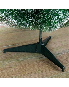 Искусственная ёлка настольная с инеем «. Кедр», 90 см, d нижнего яруса 55 см, d иголок 10 см, 57 веток отгибаются Зимнее волшебство