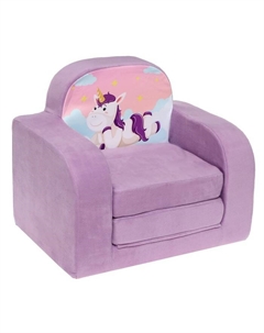 Мягкая игрушка - кресло «Единорог», раскладное Кипрей