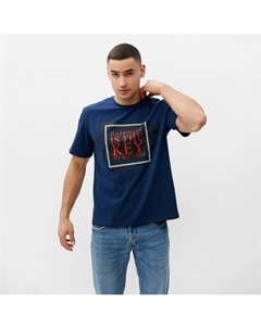 Футболка мужская Key, размер 56, синий Minaku