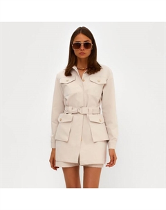 Рубашка женская : Casual Collection, размер 44, молочная Minaku