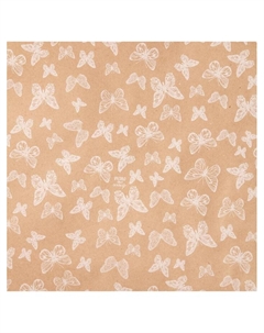 Бумага упаковочная крафт в рулоне «Легкость», 0,7 х 8 м Дарите счастье