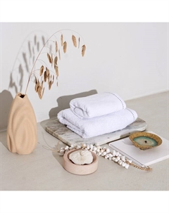 Полотенце махровое "Plain" 50*90 см, цв. белый, 100% хлопок, 450 гр/м2 Lovelife