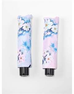 Зонт механический «Воздушные цветы», эпонж, 4 сложения, 8 спиц, R=48/55 см, d=96 см, МИКС Qf