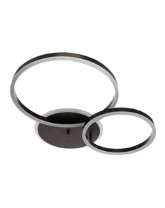 Люстра с ПДУ 1102/2CFLED 120 Вт диммер кофе 65×65×7 см Bayerlux