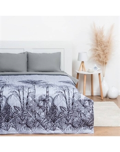 Покрывало евро Tropical vibes, 230х210 ±5см, микрофибра Этель