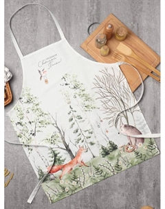 Фартук «. Лесная сказка», 60×70 см, 100% хлопок, саржа 190 г/м² Этель