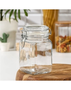 Банка для сыпучих продуктов «Кремлин», 1,05 л, с крышкой Pasabahce