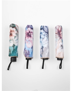 Зонт механический «Фауна», эпонж, 4 сложения, 8 спиц, R=48/55 см, d=96 см, МИКС Qf