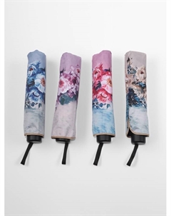 Зонт механический «Вдохновение», эпонж, 4 сложения, 8 спиц, R=48/55 см, d=96 см, МИКС Qf