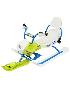 Снегокат Snowpatrol 2 SND4/3, со спинкой, цвет синий Nika kids