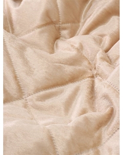 Комплект спальный: покрывало 220×240±5 см, наволочка 50×70+4 см (2 шт.), бежевый, велюр Этель