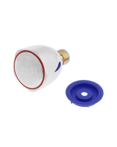 Маховик Accoona AH80, с кранбуксой, хром