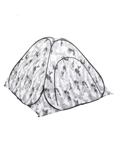 Палатка зимняя автомат утепленная, дно на молнии, 1.8×1.8 м, КМФ Premier fishing