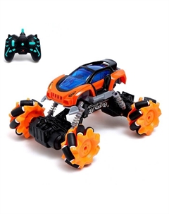 Джип радиоуправляемый DRIFT, 4WD, дрифт, работает от аккумулятора, цвет оранжевый Автоград