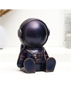 Копилка для денег «Космонавт», синий, 18 см Хорошие сувениры