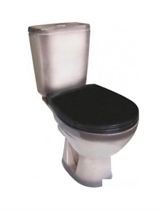 Унитаз напольный Соло 537311 (черный) Rosa