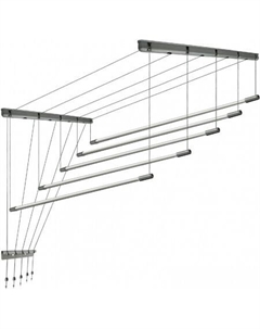 Сушилка для белья Group Потолочная 5 прутьев Silver Style 190 см (алюминий) Comfort alumin