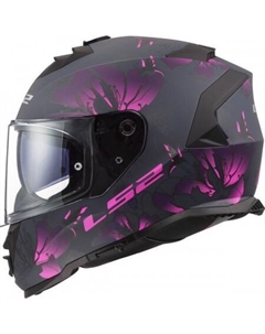 Ff800 Storm Il Burst (XS, черный матовый/розовый) Ls2