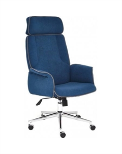 Кресло Charm (флок, синий) Tetchair