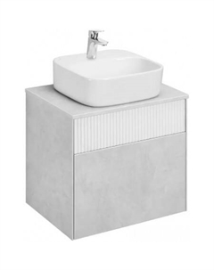 Тумба с умывальником Марбл Слэйт 60 1A2761K0MH4C0 Акватон